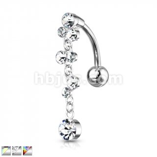 Fancy Navel Rings- Dangle | Wholesale Body & Piercing Jewelry