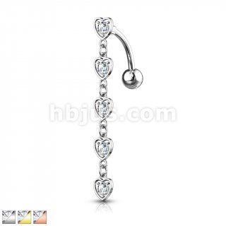 Fancy Navel Rings- Dangle | Wholesale Body & Piercing Jewelry