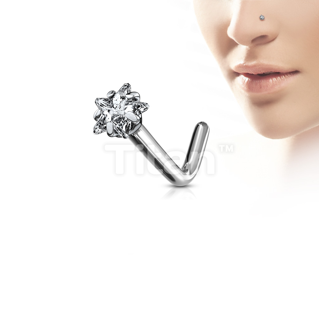 implant certified titanium nose stud