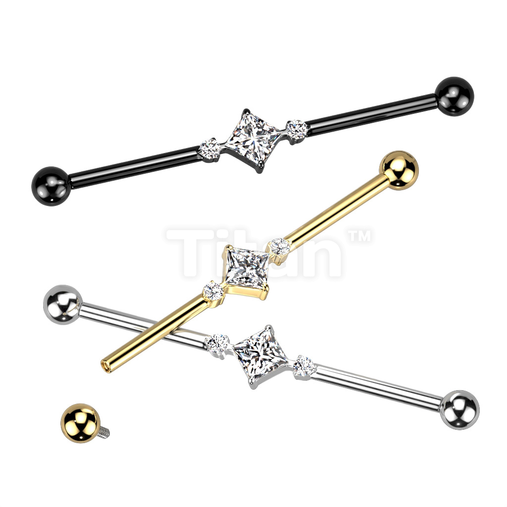 Implant grade titanium 2025 industrial barbell